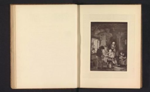 Photographic reproduction of a print after the painting Dancing Dolls by John Burnet