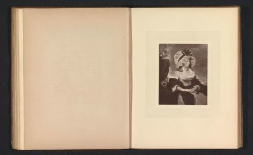 Photographic reproduction of a print after a portrait of Mrs. Williams Hope by Joshua Reynolds