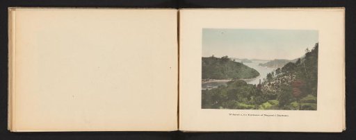 View of Takaboko-shima and the Port of Nagasaki