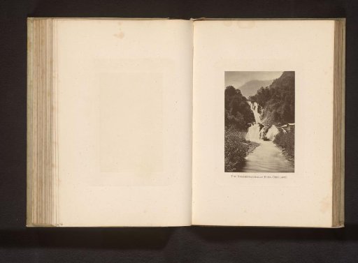 View of the Reichenbach Falls in the Bernese Oberland
