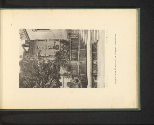 View of a fountain in Fribourg