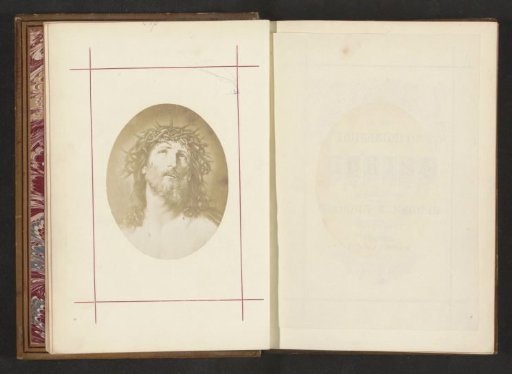 Photographic Reproduction of a Print Depicting Christ with a Crown of Thorns