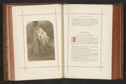 Photographic Reproduction of a Print Depicting the Holy Mary Under the Cross