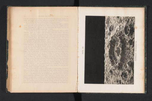 Gypsum Model of a Lunar Crater