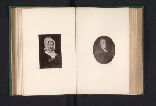 Photographic reproduction of a painting, depicting a portrait of Mrs. Baird