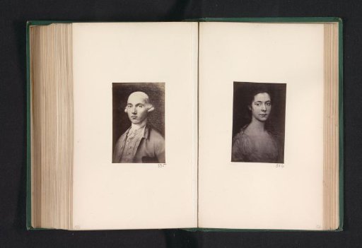 Photographic reproduction of a painting, representing a portrait of Margaret Smythe