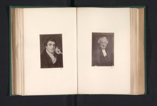 Photographic reproduction of a painting depicting a portrait of Norman McLeod