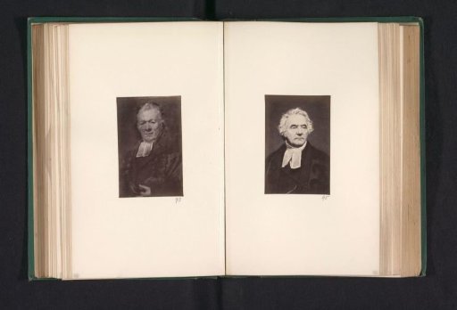 Photographic reproduction of a painting depicting a portrait of Thomas Chalmers