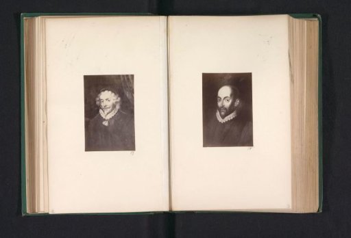 Photographic reproduction of a painting, depicting a portrait of William Spang