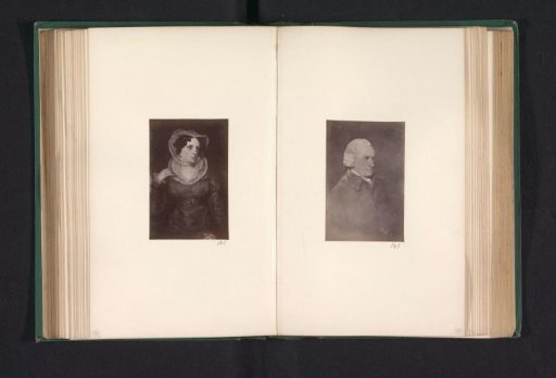Photographic reproduction of a painting depicting a portrait of Mrs. Stewart Smith