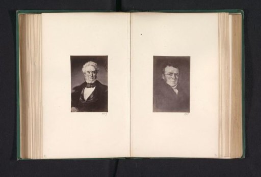 Photographic reproduction of a painting depicting a portrait of James Buchanan
