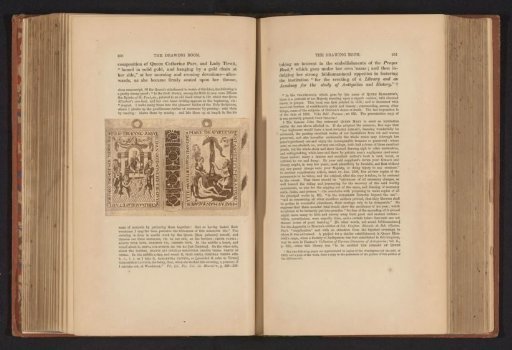 Photographic reproduction of a print of the cover of The Girdle Book, a prayer book from 1540–1576