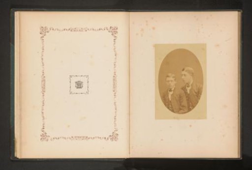 Portrait of Prince George of Wales and Prince Albert Victor of Wales