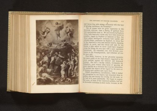 Photographic reproduction of an engraving after the Transfiguration by Raphael