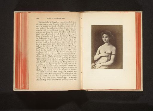 Photographic reproduction of a drawing after La Fornarina by Raphael