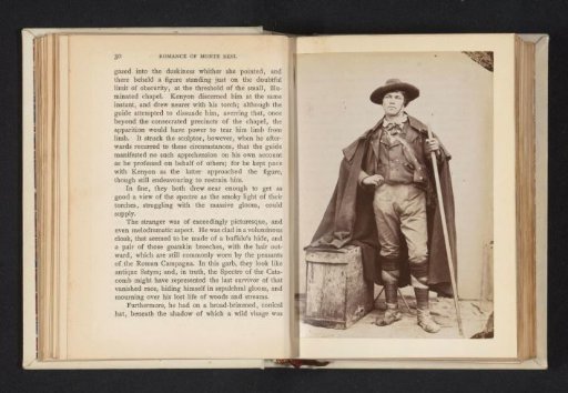 Portrait of an Unknown Man Holding a Staff and a Hat