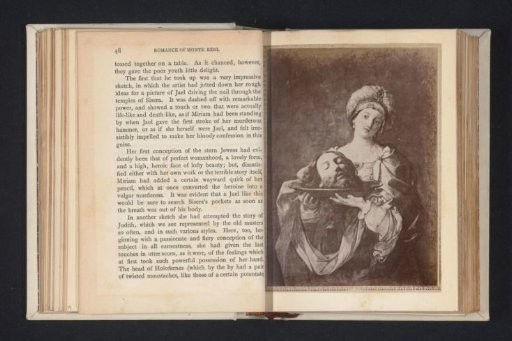 Photographic Reproduction of a Painting of Judith with the Head of Holofernes on a Platter