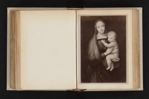 Fotoreproductie van de Madonna del Granduca door Rafaël