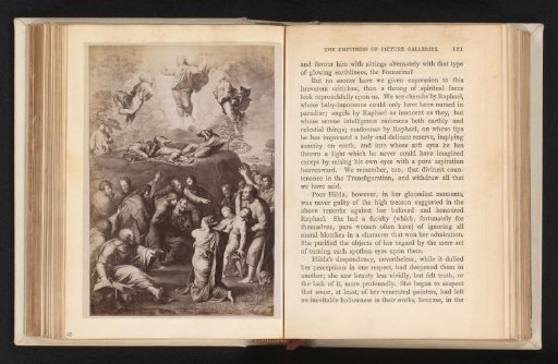 Photographic reproduction of a print after the Transfiguration by Raphael