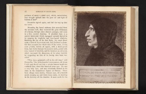 Photographic reproduction of a drawing after the portrait of Girolamo Savonarola by Fra Bartolomeo
