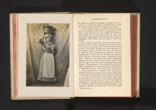 Portrait of an Unknown Woman in Traditional Dress with a Jug on Her Head