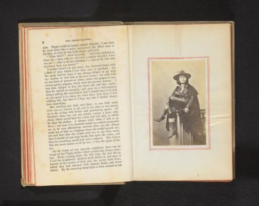 Portrait of an unknown man with a flute