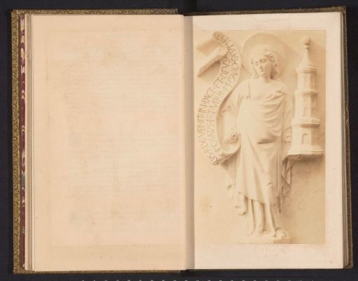 Relief with Saint Barbara holding a tower by Francesco Laurana