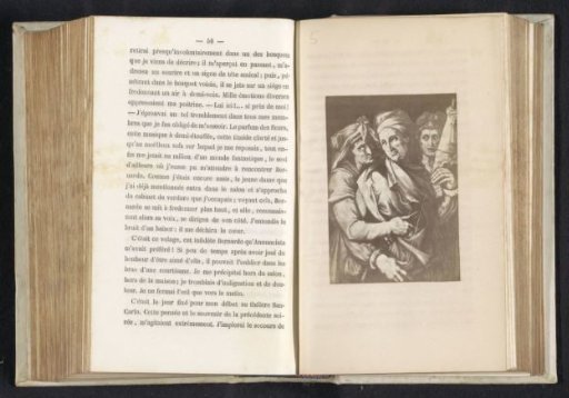 Photographic reproduction of a print, depicting (possibly) the three Fates