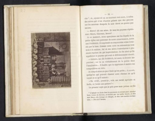 Photographic reproduction of a painting depicting an interior of (probably) a delicatessen