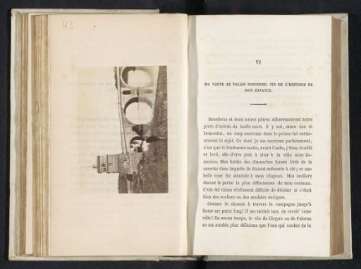 View of a bridge (presumably) in Rome