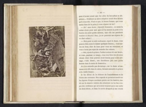 Photographic reproduction of a print depicting (presumably) the Battle of the Milvian Bridge