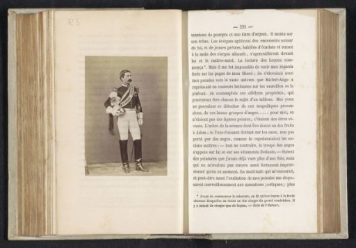 Portrait of (presumably) an officer in uniform