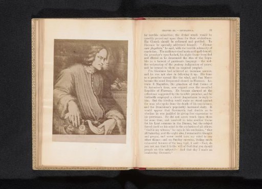 Photographic Reproduction of a Print after a Painting Depicting a Portrait of Lorenzo I de' Medici