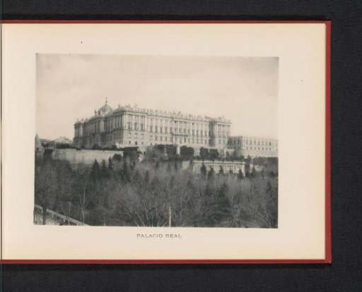 View of the Royal Palace of Madrid