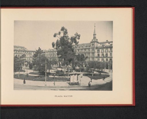View of Plaza Mayor in Madrid