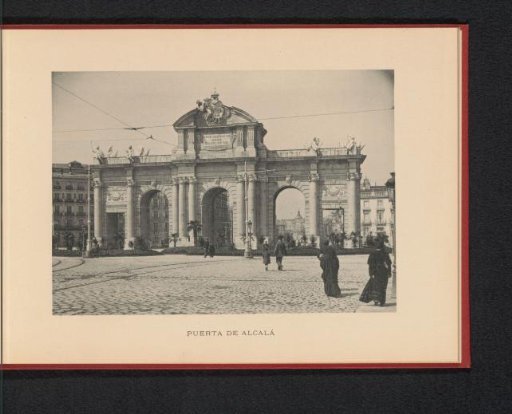 View of the Puerta de Alcalá in Madrid