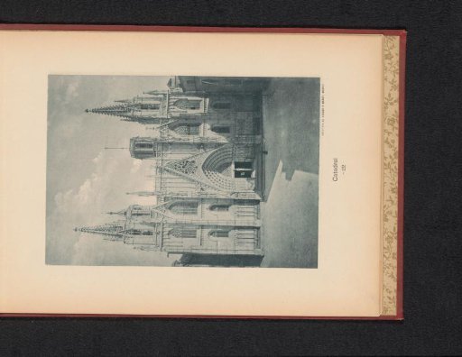 View of the Cathedral of the Holy Cross and Saint Eulalia in Barcelona