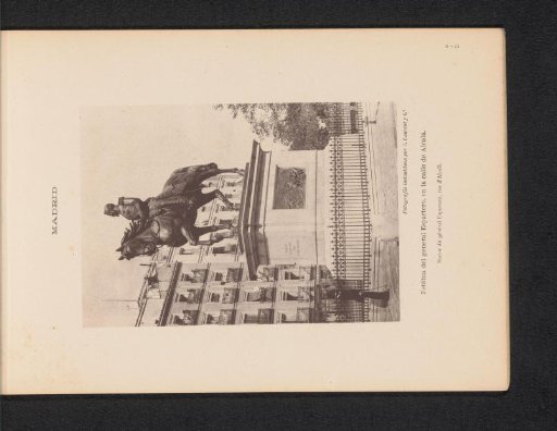 Equestrian Statue of Baldomero Espartero on the Calle de Alcalá in Madrid