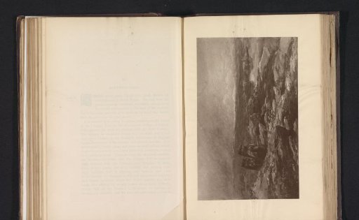 Photographic reproduction of a drawing of peat cutters returning from the heath by David Cox