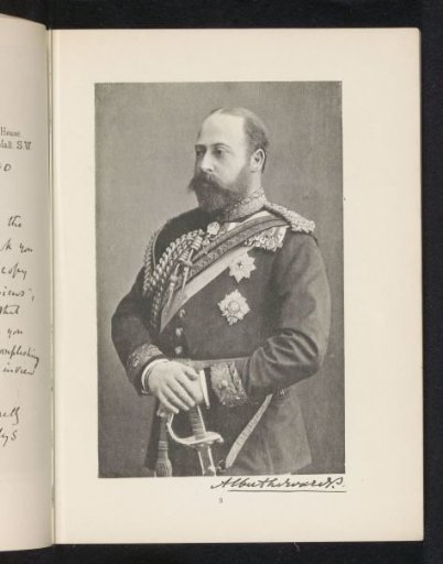 Portrait of Prince Edward VII of the United Kingdom