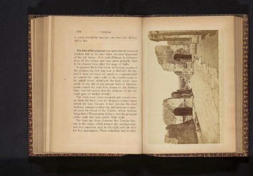 Ruin of the Porta Ercolano at Pompeii