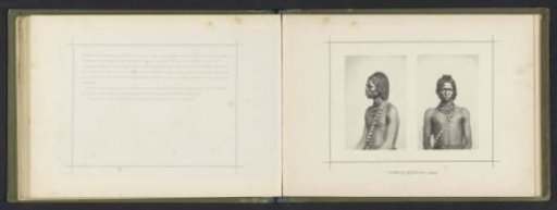 Two portraits of a man from Quiçama