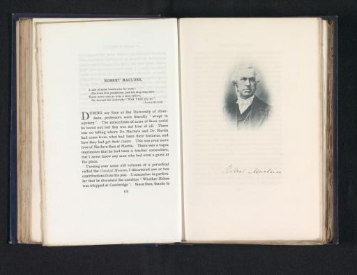 Portrait of Robert Maclure