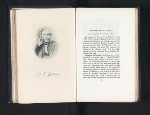 Portrait of William Duguid Geddes
