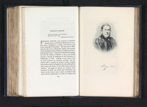 Portrait of Francis Ogston