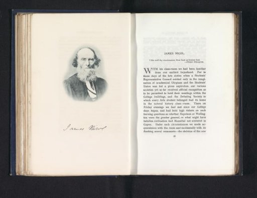Portrait of James Nicol