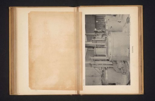 Interior of a kitchen with cauldrons, probably in Stockholm