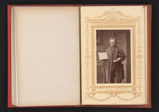 Portrait of the actor Sophus Petersen as Nils Krogstad in A Doll's House