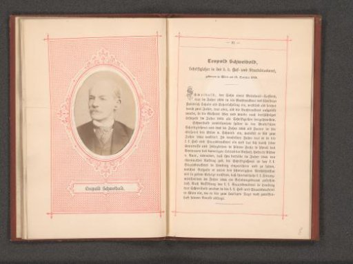 Portrait of Leopold Schweibold