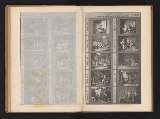 Photographic reproduction of ten genre scenes